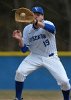 Baseball vs Amherst  Wheaton College Baseball vs Amherst College. - Photo By: KEITH NORDSTROM : Wheaton, baseball